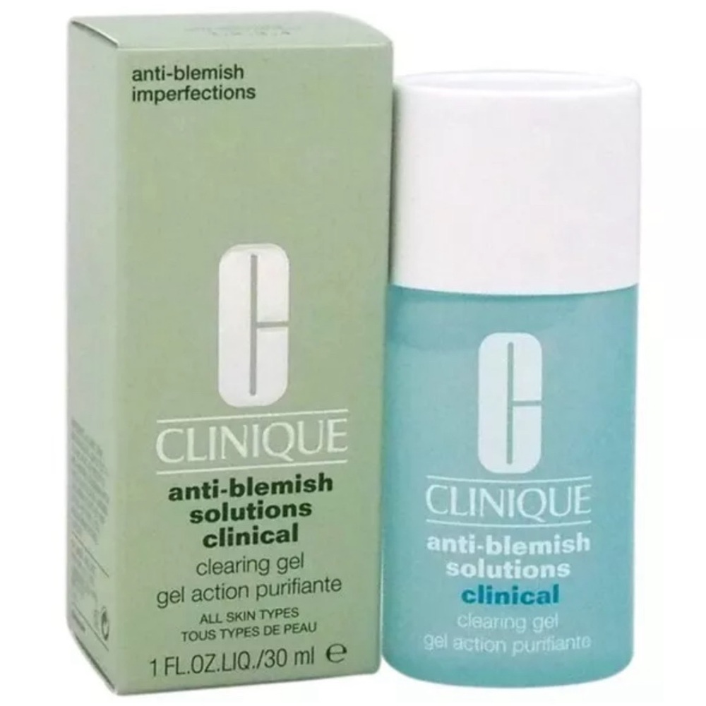 Clinique acne solutions clinical clearing gel NIB 1 FL. OZ